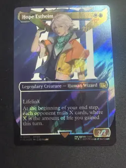 x1 Hope Estheim - Surge Foil - Borderless R MTG Final Fantasy M/NM, English - Image 1