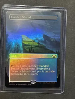 Flooded Strand - borderless foil - MTG NM MH3 - Image 1