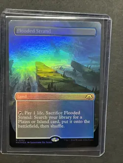 Flooded Strand - borderless foil - MTG NM MH3 - Image 2