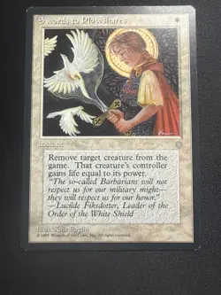 MTG Swords to Plowshares Ice Age Regular NM PreModern - Image 1