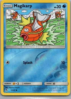 Magikarp 15/68 Common Hidden Fates Pokemon Reverse Holo Near Mint - Image 1