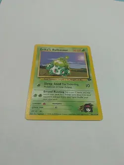 Pokemon 1st Edition Erika's Bulbasaur 39/132 | Gym Challenge Uncommon - Image 1
