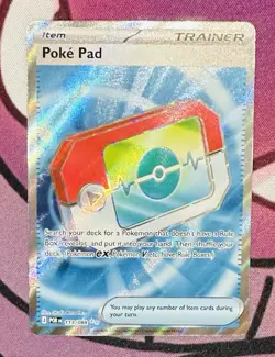 Poke Pad Full Art 113/088 Pokemon TCG Perfect Order NM - Image 1