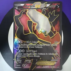 ***EXC/NM Pokemon: Darkrai EX 118/122 Full Art Breakpoint*** - Image 1