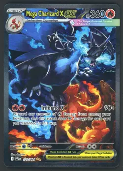 2025 Pokemon PFL EN Special Illustration Rare #125 Mega Charizard X ex - Image 1