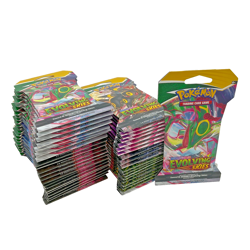 Lot of (42) Pokemon TCG SWSH Sleeved Packs (36) Evolving Skies (6) Fusion Strike - Image 1