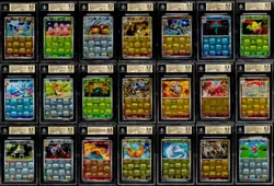 Lot of (45) Pokemon TCG Japanese 151 Assorted BGS 9.5 SLABS w/Charzizard SAR - Image 2