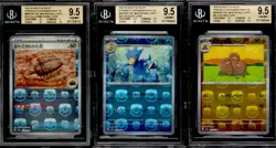 Lot of (45) Pokemon TCG Japanese 151 Assorted BGS 9.5 SLABS w/Charzizard SAR - Image 3