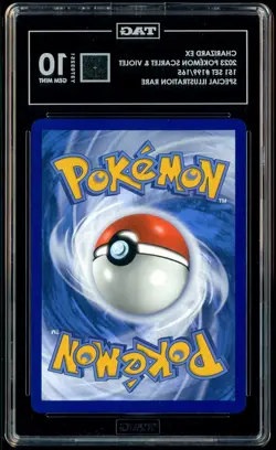 2023 Pokemon MEW EN Special Illustration Rare #199 Charizard ex TAG 10 GEM MINT - Image 3