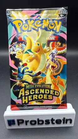 Lot of (400) Pokemon TCG Mega Evolution Ascended Heroes Booster Packs NEW - Image 2