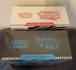 Pokemon Black Bolt & White Flare Pokemon Elite Trainer Box ETB Set - Image 4