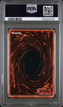 2006 Yu-Gi-Oh! Dark Lucius LV8 Cyberdark Impact CDIP 1st Edition UTR PSA 9 - Image 2