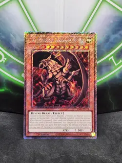 Yugioh The Winged Dragon of Ra RA04-EN118 Platinum Secret Rare 1st Edition NM - Image 1