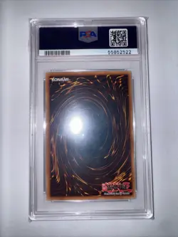 Yugioh PSA 8 NM-MT Dark Lucius LV6 CDIP-EN010 1st Edition Ultimate Rare - Image 2
