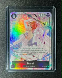 One Piece Nami OP15-086 Adventure on Kami's Island Foil Wedding Dress - Image 1
