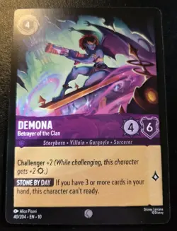 Demona - Betrayer Of The Clan 40/204 Common Whispers In The Well Disney Lorcana - Image 1