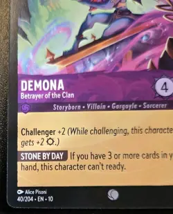 Demona - Betrayer Of The Clan 40/204 Common Whispers In The Well Disney Lorcana - Image 4