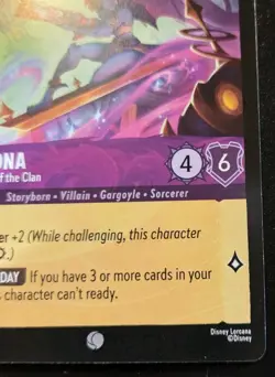 Demona - Betrayer Of The Clan 40/204 Common Whispers In The Well Disney Lorcana - Image 5