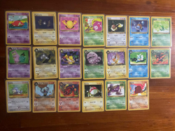 Vintage Team Rocket Pokemon Card Lot - Unlimited- Non Holo NM - Image 1