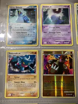 Pokemon TCG Mid Modern 2 Page Binder Lot Holo Rare & Non Holo - 18 Cards - Image 2