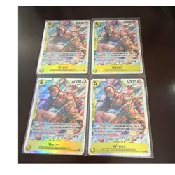 Play set One Piece Card Game Wyper OP15-114 Holo Character Lot English 4 - Image 1