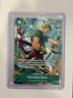 One Piece TCG - Roronoa Zoro, P-114, 2026 C2E2 Promo Card, English Sealed - Image 1