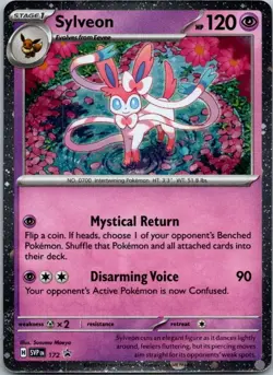 Sylveon - (Cosmos Holo) Holo Promo SV: Scarlet & Violet Promo Cards 172 NM - Image 1