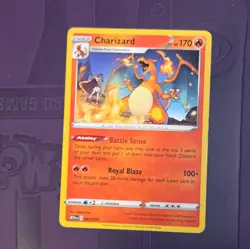 Charizard 4/102 common Rare 120 HP Stage 2 Pokemon Card - Image 1