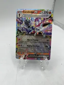 Ceruledge EX 036/191 Double Rare Pokemon TCG Card Surging Sparks 36 NM/MINT - Image 1