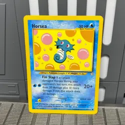 Horsea 62/111 Neo Genesis Set WOTC Pokemon Card - Image 1