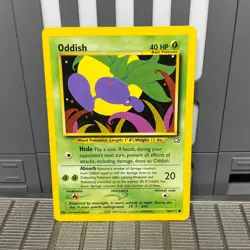 Oddish 68/111 Neo Genesis Set WOTC Pokemon Card - Image 1