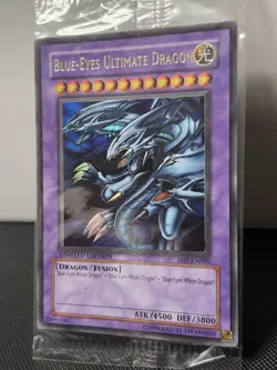 YuGiOh Blue-Eyes Ultimate Dragon JMP-EN005 Limited Edition Ultra Rare SEALED NM - Image 1