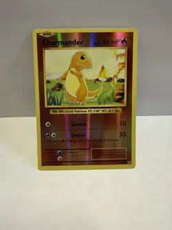 Charmander 9/108 Pokemon XY Evolutions Reverse Holo Rare Pokemon Card 2016 NM - Image 1