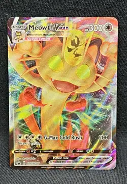 Meowth VMAX SWSH005 SWSH: Sword & Shield Promo Cards Holo - Image 1