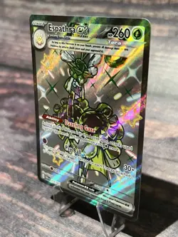 Espathra ex 214/091 Paldean Fates Shiny Ultra Rare Pokemon Card NM - Image 3
