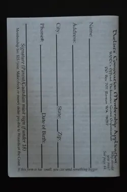Magic The Gathering MTG REVISED 3RD EDITION RULES BOOK Used - Image 2