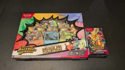 Pokemon Ascended Heroes Deluxe Pin Collection + Booster Bundle Combo! - Image 1