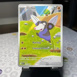 Drilbur IR 124/086 SV: Black Bolt Pokemon TCG - Image 1