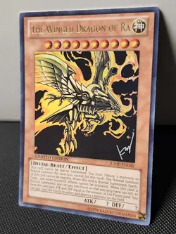 YuGiOh The Winged Dragon of Ra JUMP-EN045 Limited Edition Ultra Rare - Image 1