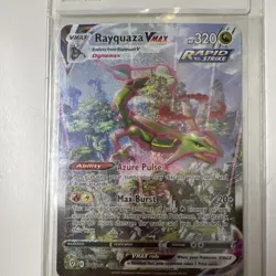 Pokemon Rayquaza VMAX Alternate Art Secret Rare 218/203 Evolving Skies Holo - Image 1