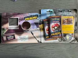 Pokemon Detective Pikachu Case File Factory Sealed - 3 Packs + SM194 Promo - Image 5