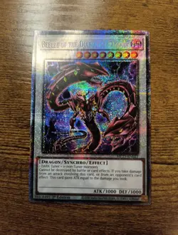 Beelze of the Diabolic Dragons MP25-EN023 Starlight Rare 2025 Mega Pack Yugioh - Image 1