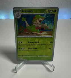 Pokemon Breloom #006/182 Destined Rivals English Reverse Holo - Image 1