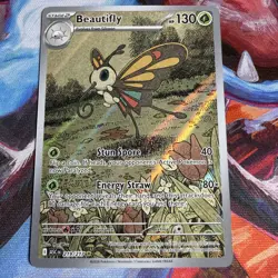 Beautifly 219/217 Ascended Heroes Pokemon TCG Illustration Rare - Near Mint - Image 1