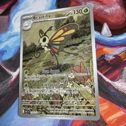 Beautifly 219/217 Ascended Heroes Pokemon TCG Illustration Rare - Near Mint - Image 2