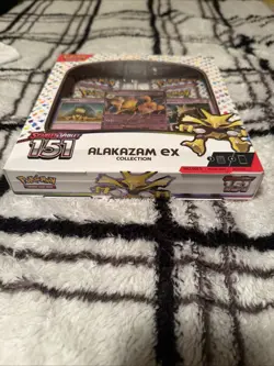 Pokemon TCG Scarlet And Violet 151 Alakazam Ex Collection - FACTORY SEALED/ NEW - Image 3