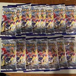 Pokemon TCG Korean Raging Surf SV3a Booster Packs x15 Sealed Scarlet & Violet - Image 1