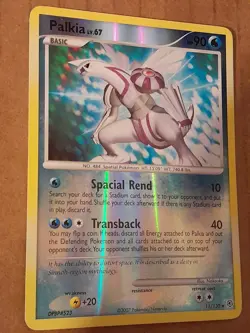 Pokemon Palkia 11/130 Diamond & Pearl Reverse Holo LP See Pictures - Image 4