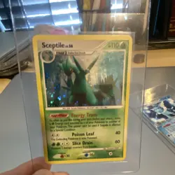 Nintendo Pokemon TCG Sceptile 10/100 Majestic Dawn Holo Rare 110HP English 2008 - Image 1