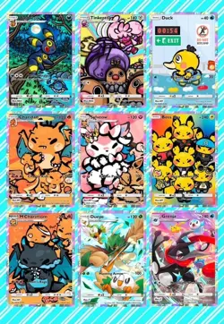Pluto Coco Complete Master Set - Pokemon Fan Art - Image 5